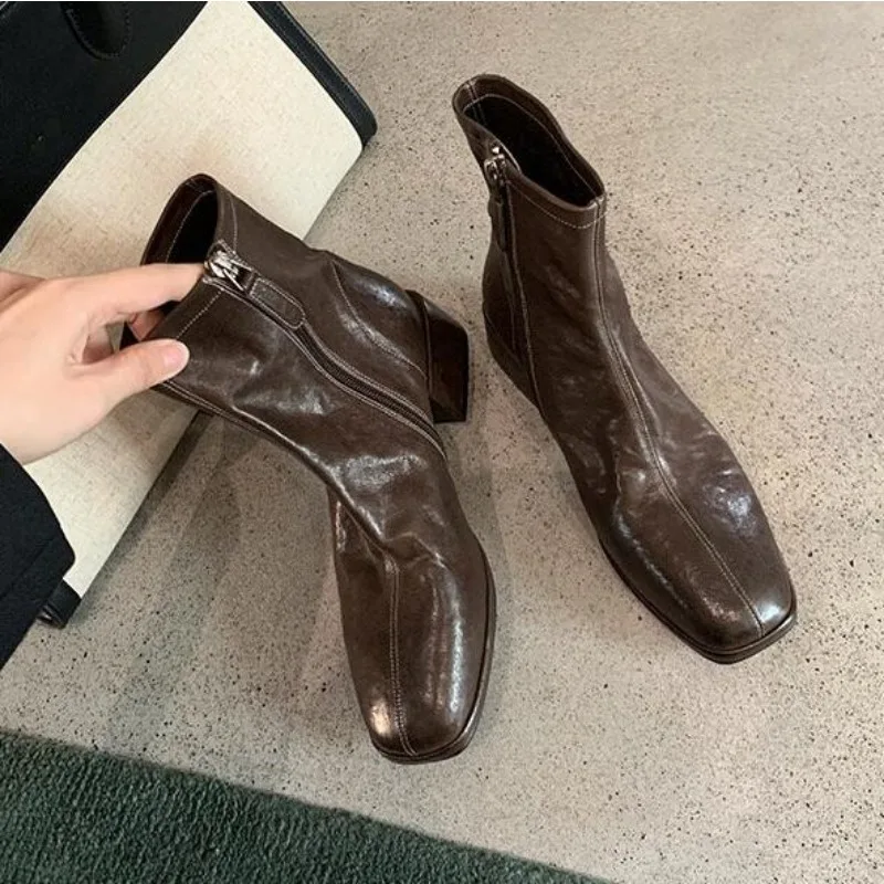 Ethnic Fashion Women - Nowe Damskie Buty Projektanckie Botki na