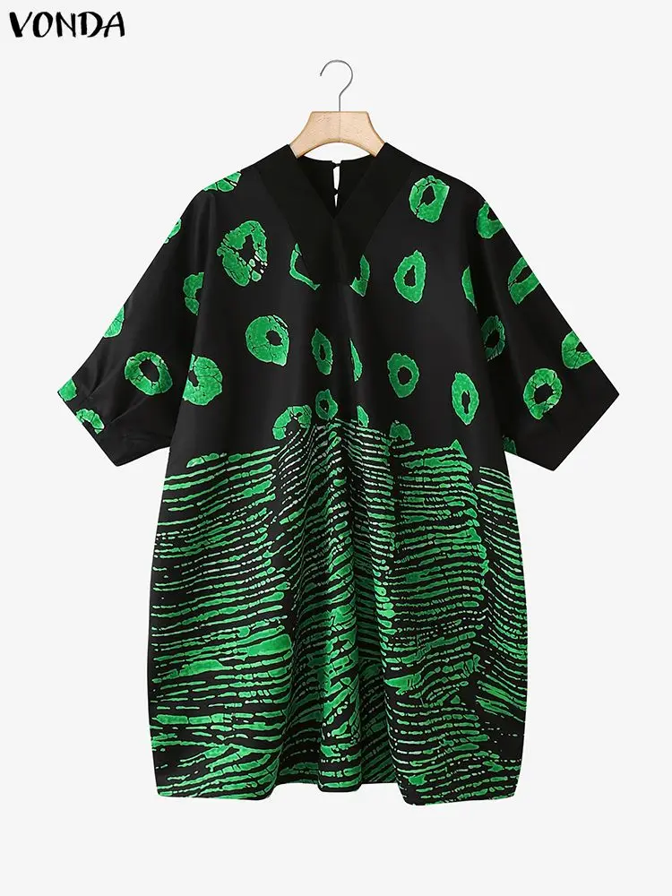 VONDA Sukienki Mini Plus Size  – Ethnic Gown recenzja i cena