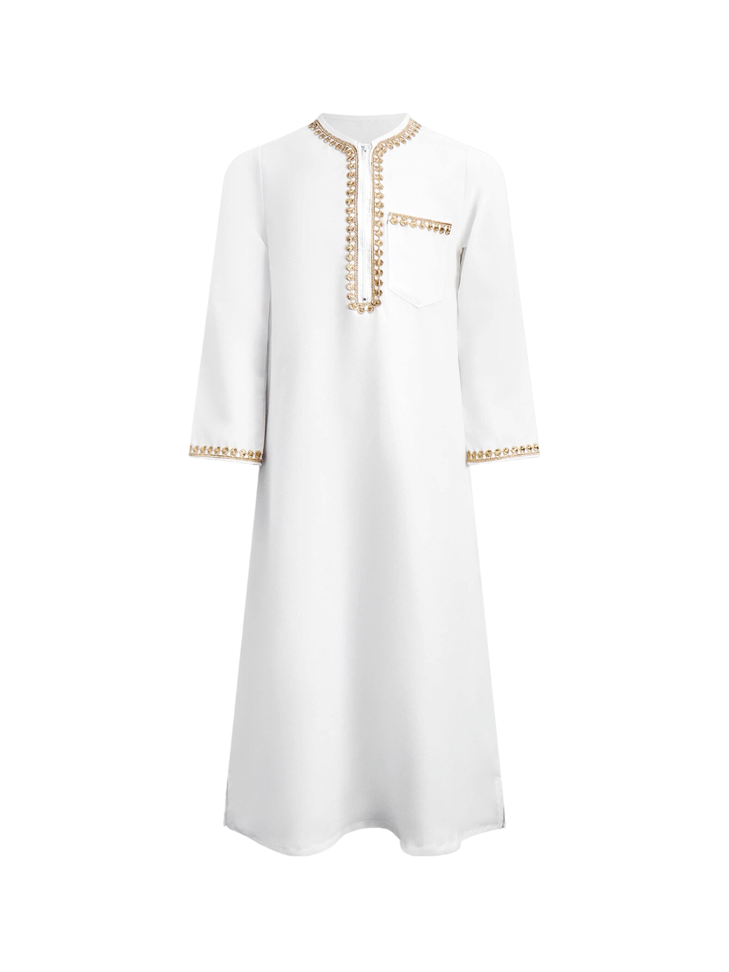 Chłopięcy arabski thobe biało- – Ethnic Gown recenzja i cena