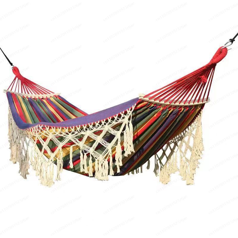 Hamak w stylu bohemy z frędzla – Ethnic Styling Tips recenzja i cena