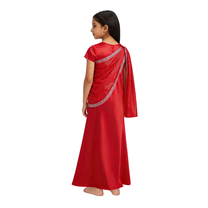 Czerwona etniczna sukienka z c – Ethnic Gown recenzja i cena