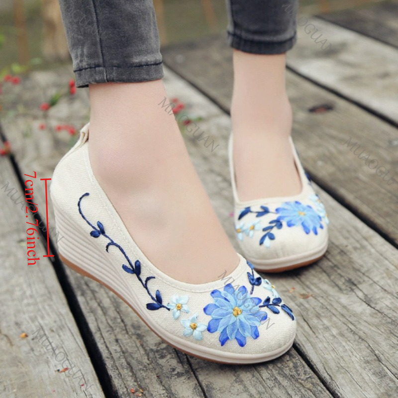 Haftowane damskie wygodne buty – Ethnic Fashion Women recenzja i cena