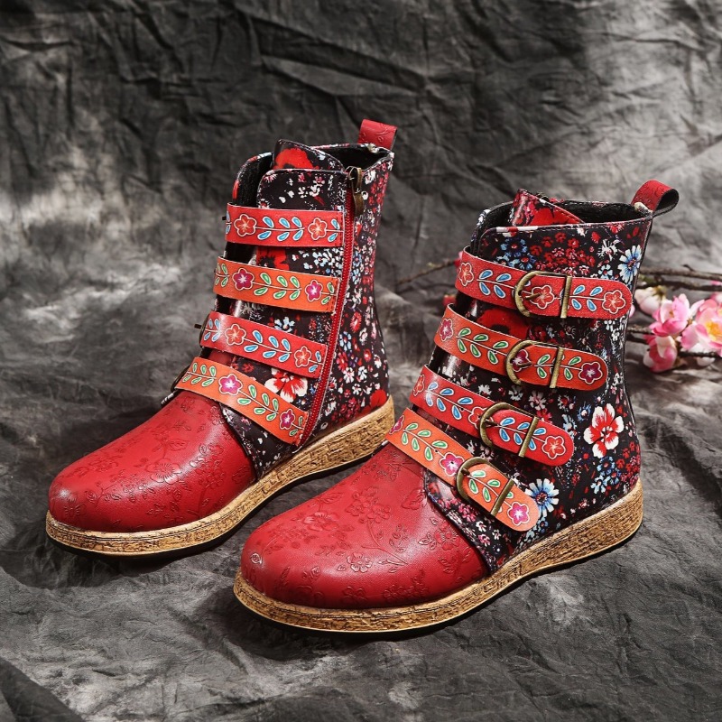 Markowe Damskie Botki Wiosna 2 – Ethnic Fashion Brands recenzja i cena