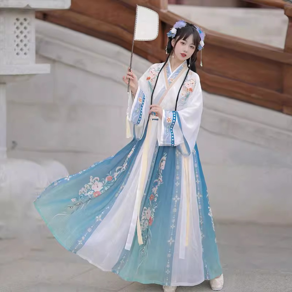 Hanfu chińska tradycyjna sukie – Ethnic Fashion Wear recenzja i cena